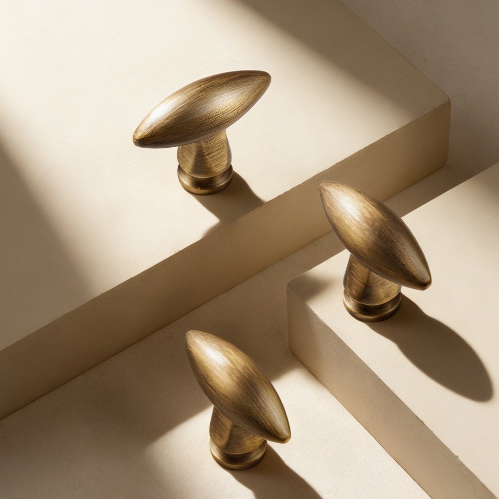 Woodworking Inspiration - Maniglie per Mobili in Ottone Massiccio,