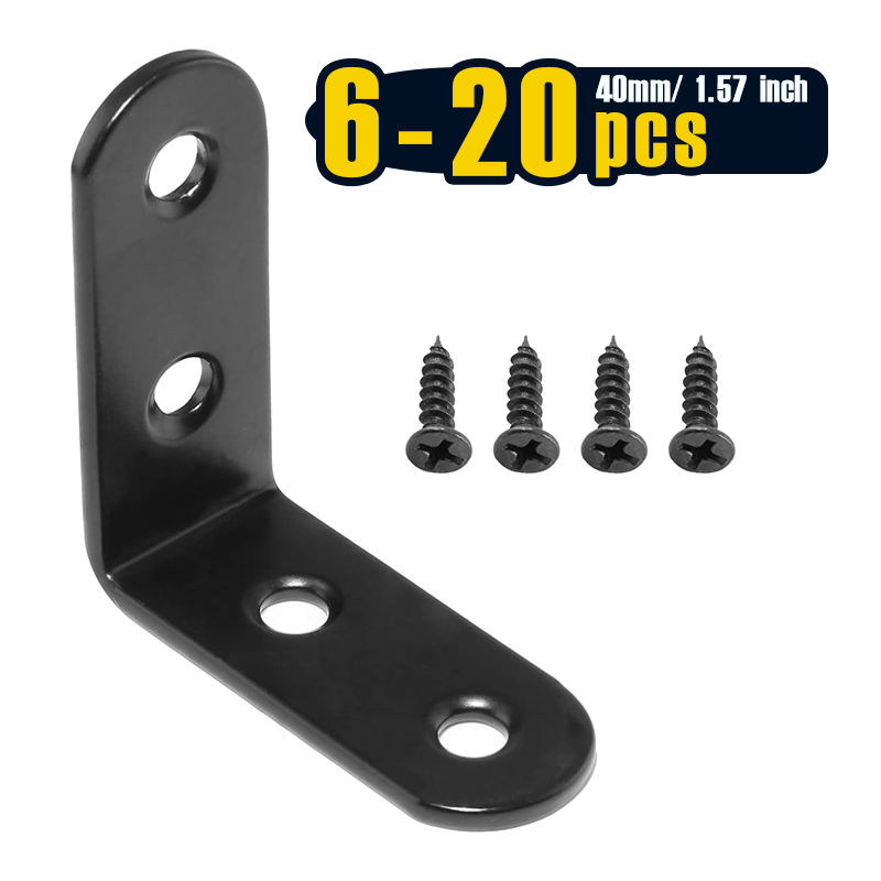 Woodworking Joint - Staffa a L con staffa angolare