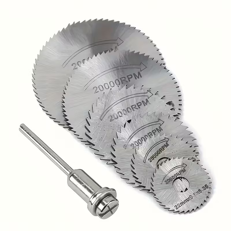 Woodworking Equipment - 1 set di mini lame per