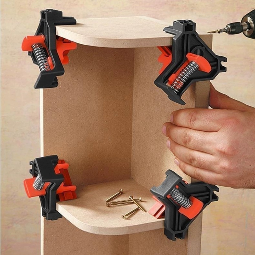 4 pezzi 90 °   Morsetto ad Ang - Woodworking Equipment recensione e prezzo