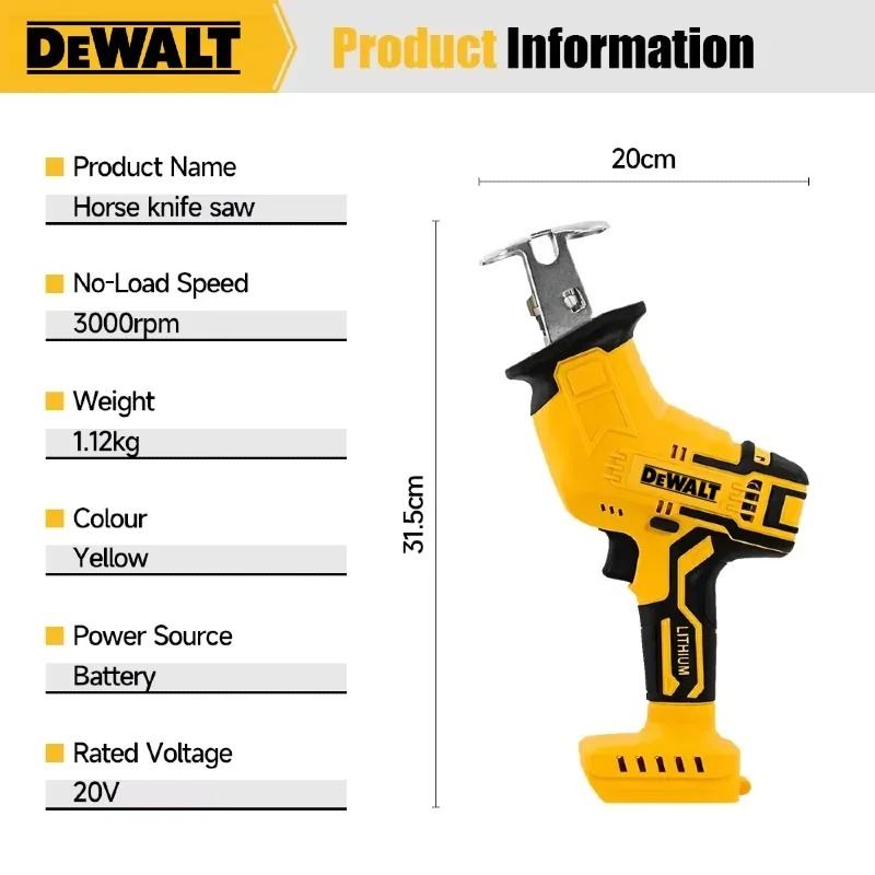 Sega Elettrica Dewalt 2800RPM  - Woodworking Equipment recensione e prezzo