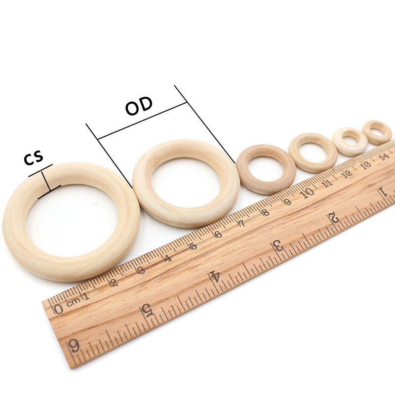 Anelli di legno grezzo, cerchi - Woodworking Xmas Decorations recensione e prezzo