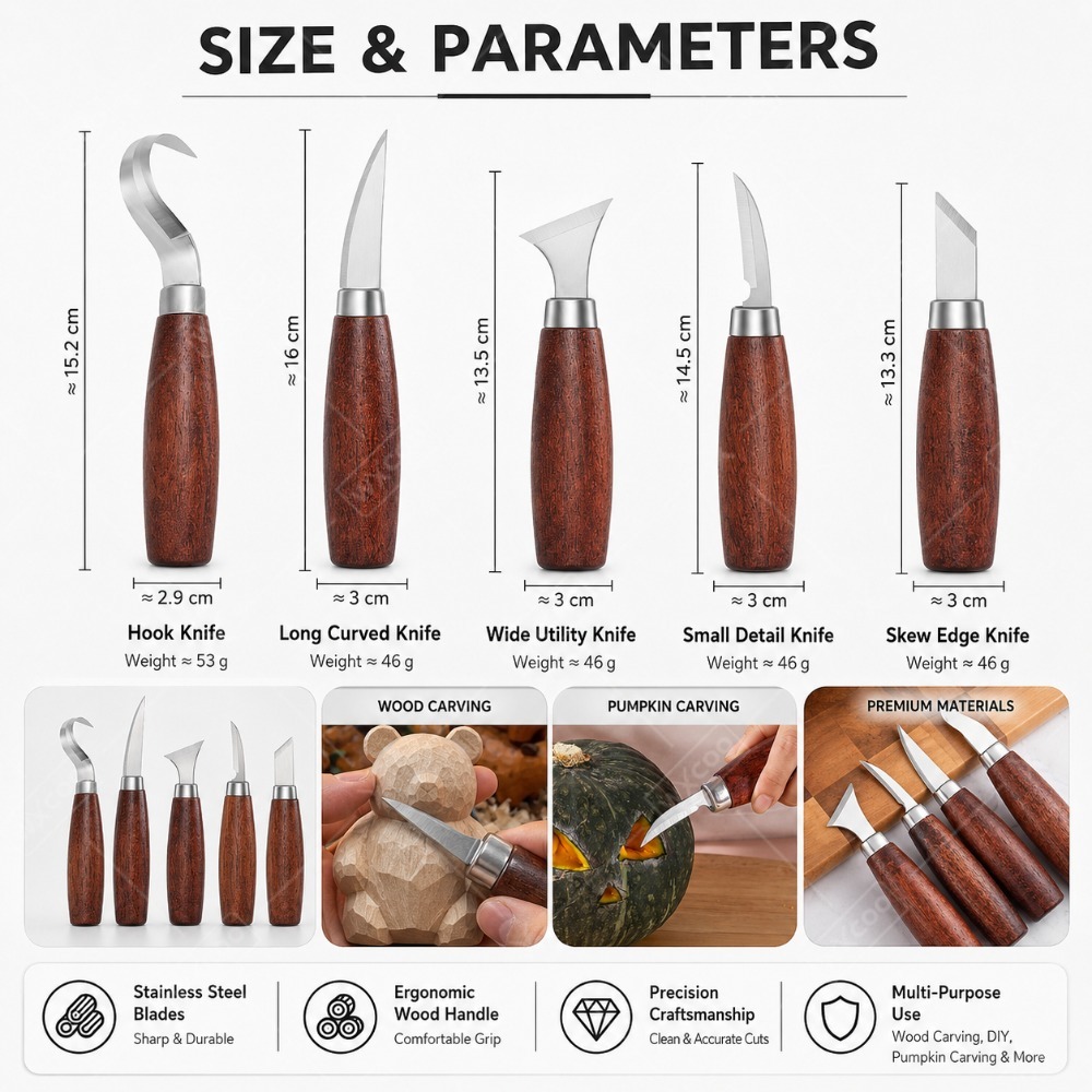 WXCOO Set di Scalpelli per Int - Woodworking Kits For Beginners recensione e prezzo