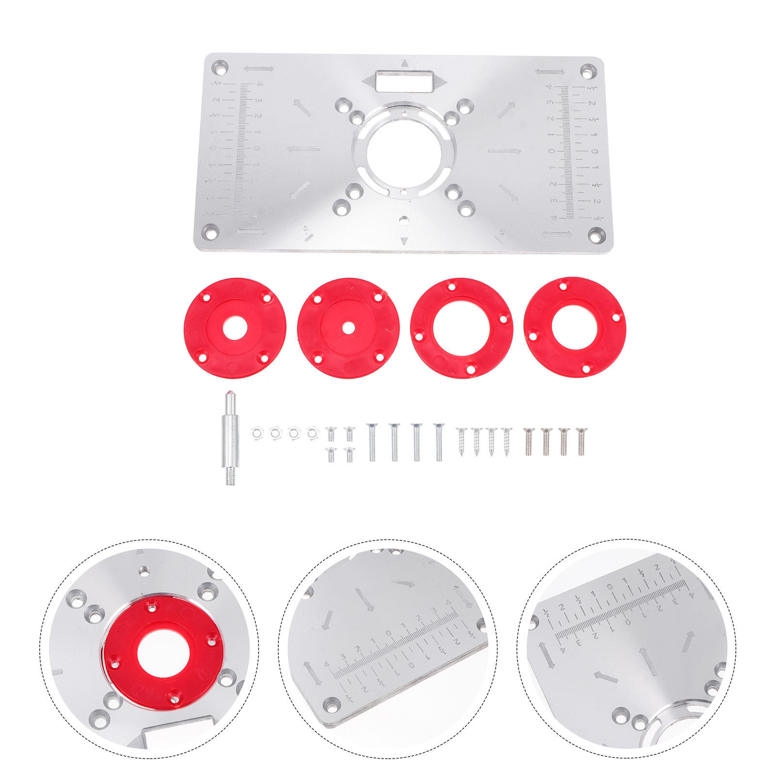 Set di piastre di inserimento  - Woodworking Router recensione e prezzo