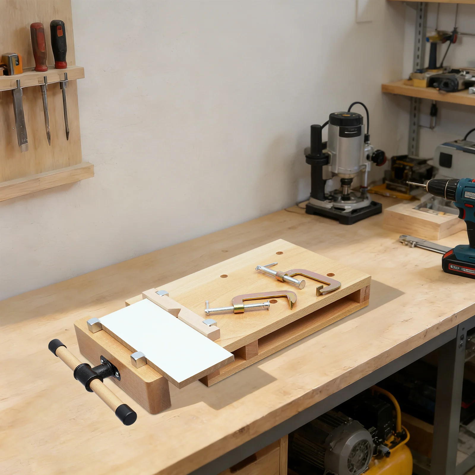 Banco da Lavoro in Legno, Banc - Woodworking Vise For Workbench recensione e prezzo